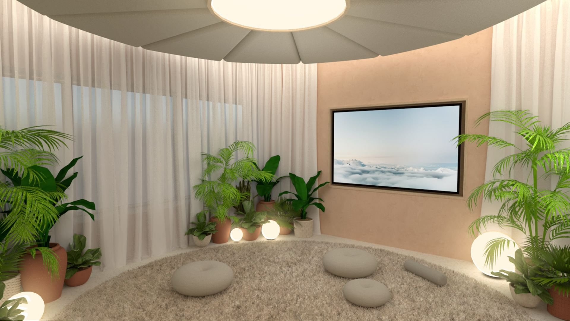 recharge room zen room design by Stellar Solutions International Ltd